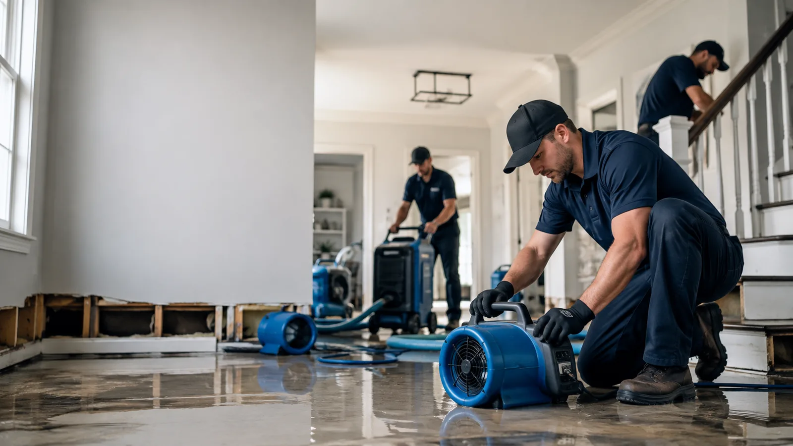 Water Damage Restoration in Evans, WV near me